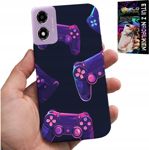 ETUI DO MOTOROLA MOTO E14 - CASE DLA GRACZA, WZORY Z GIER + SZKŁO na Arena.pl