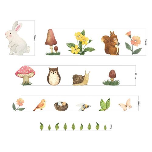 Naklejki Leśne Elementy DK468 na Arena.pl