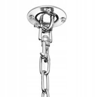 Mocowanie sufitowe z łańcuchem, Uchwyt Obrotowy do foteli, hamaków 300 kg