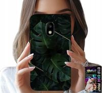 ETUI DO SAMSUNG GALAXY J5 2017 - ELEGANCKIE LIŚCIE MODNE WZORY NA CASE
