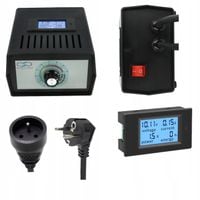 REGULATOR MOCY GRZAŁKI 5K NAPIĘCIA OBROTÓW SILNIKA WATOMIERZ POMIAR ENERGII