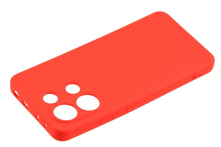 Etui silikonowe Tint do Xiaomi Redmi Note 13 4G czerwony zdjęcie 2