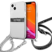 Guess GUHCP13SKC4GBSI iPhone 13 mini 5,4" Transparent hardcase 4G Grey
