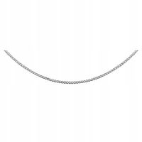 ŁAŃCUSZEK SREBRNY pr 925 KOSTKA WENECKA rodowany ozdobny Damski 50cm