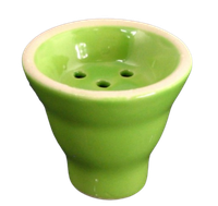 Cybuch do Shishy Hookah Bowl do Sziszy Ceramiczny Mały Zielony