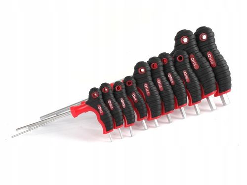 10x KLUCZE IMBUSOWE HEX IMBUSY ZESTAW 2-10 mm Rowerowe Sześciokątne na Arena.pl