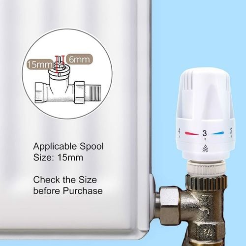 Głowica termostatyczna kontrola temperatury 2szt na Arena.pl