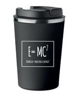 Kubek Termiczny Premium z Nadrukiem ENERGIA MLECZKO KAWKA KAWA 350ml KT_059