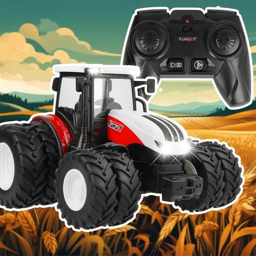 ZDALNIE STEROWANY TRAKTOR XXL CIĄGNIK ROLNICZY PILOT R/C CYSTERNA NA WODĘ na Arena.pl