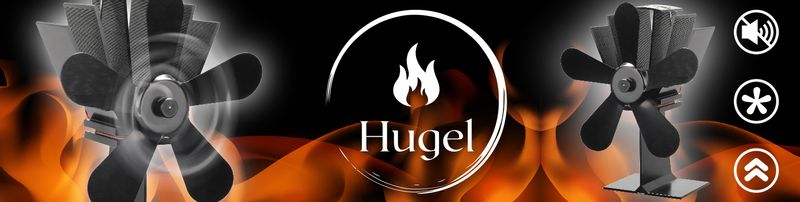 Wentylator kominkowy 5-łopatkowy termoelektryczny zdjęcie 4