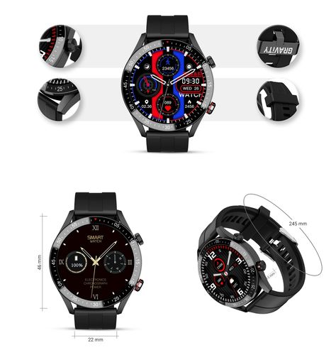 Smartwatch Męski Gravity GT4-1 na Arena.pl