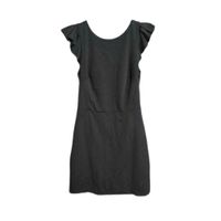 TOPSHOP Gładka Sukienka Damska z Rozpinanymi Plecami Czarna 38 EU