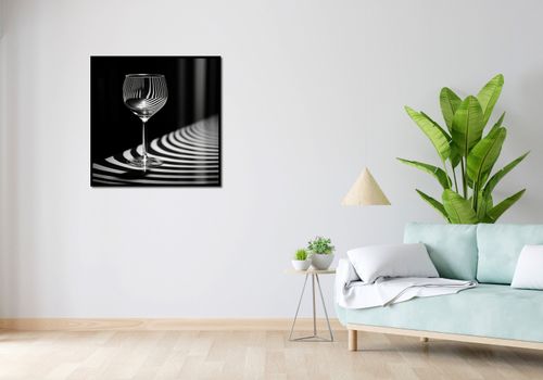 Plakat 80x80cm Refleksje nad Szkłem na Arena.pl