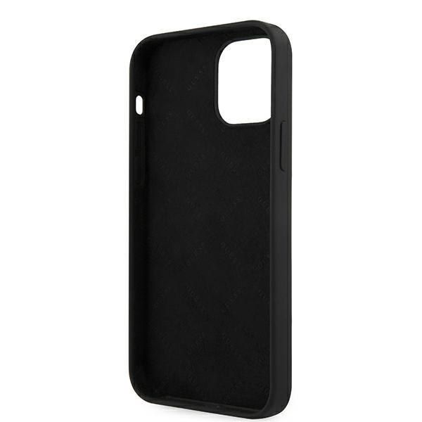 Guess GUHCP12SLSVSBK iPhone 12 mini 5,4" czarny/black hardcase Script zdjęcie 7