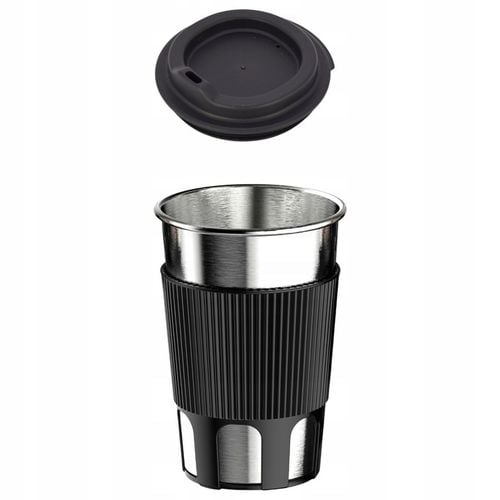 PRZELEWOWY EKSPRES DO KAWY Z MŁYNKIEM DO MIELENIA + KUBEK TERMICZNY GO na Arena.pl