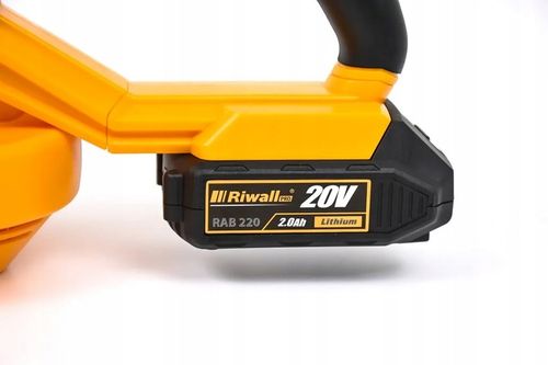 Dmuchawa akumulatorowa do liści mocna 20 V Riwall PRO RABL 20 na Arena.pl