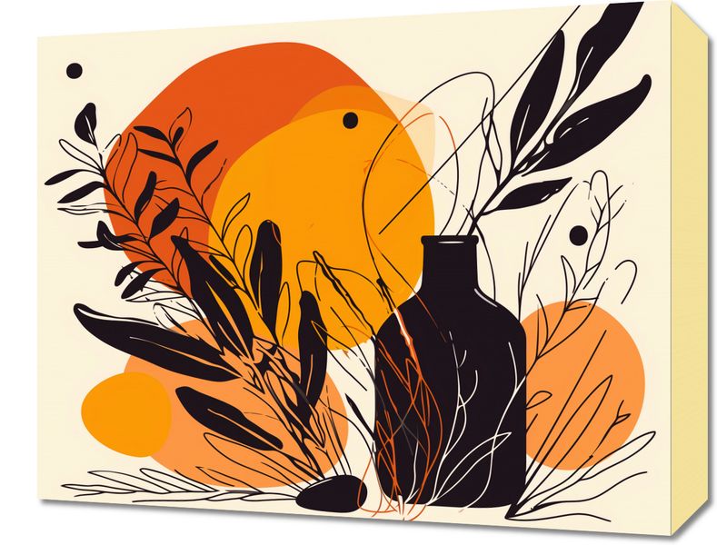 Obraz 50x40cm Jaskrawy Zachód zdjęcie 1