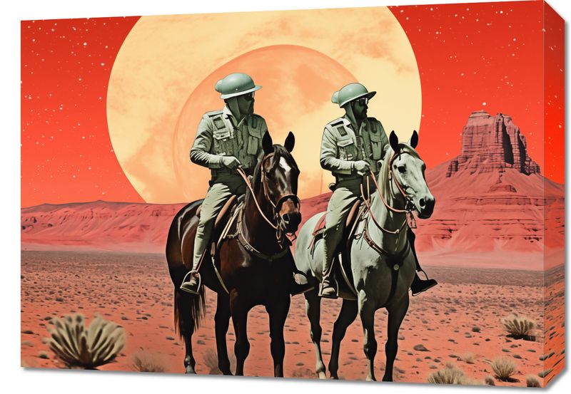 Obraz 70x50cm Patrol Kosmiczny zdjęcie 1