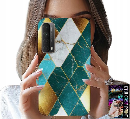 ETUI DO HUAWEI P SMART 2021 - ELEGANCKIE MODNE WZORY CASE + FOLIA na Arena.pl