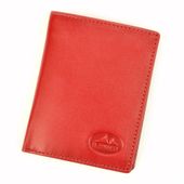 Etui na dokumenty skórzane EL FORREST 854 47 RFID Czerwone