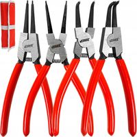 SZCZYPCE PIERŚCIENI SEGERA ZESTAW SZCZYPIEC ZEWNĘTRZNE WEWNĘTRZNE WYGIĘTE