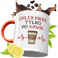 Kubek Pomarańczowy Dla Piekarza Prezent Z Nadrukiem Ze Zdjęciem