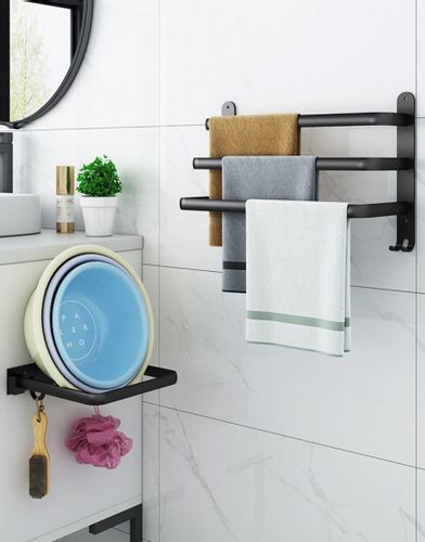 Wieszak Athos 30 cm czarny loft na Arena.pl