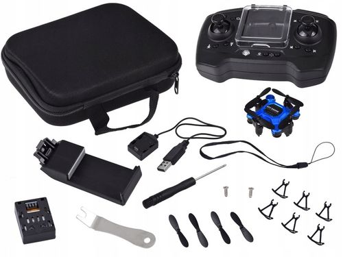 Latający Zdalnie sterowany Mini dron - Składany model z pilotem RC0656 na Arena.pl