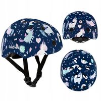 KASK ochronny Kidwell ORIX Unicorn Jednorożce S kolorowy rower hulajnoga