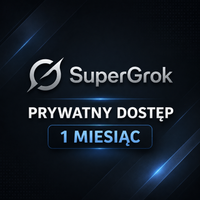 GROK SUPER GROK | 30 dni | Prywatny Dostęp | Pełna Wersja | AI