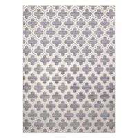 RUG/LU/IONA/CLOVER/GREY+CREAM/140x190