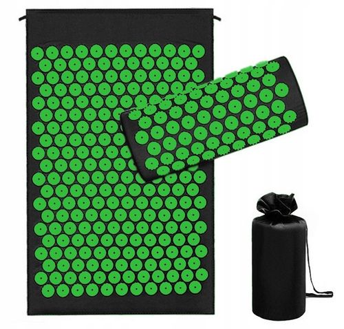 MATA ZDROWOTNA DO AKUPRESURY Z KOLCAMI + PODUSZKA na Arena.pl