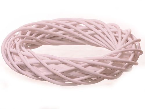 Wianek wiklinowy 30cm bielony na Arena.pl