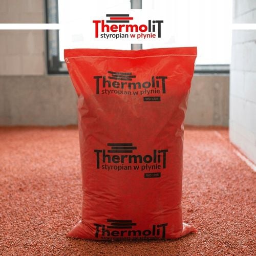 THERMOLIT styropian podłogowy w płynie GRANULAT EPS100 styrobeton worek 60l na Arena.pl