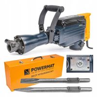 MŁOT UDAROWY wyburzeniowy 45J HEX SDS 3000W