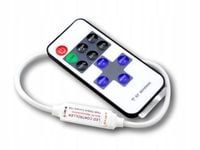 Ściemniacz do taśm LED 5-24V 6A z pilotem pełna wygoda obsługi