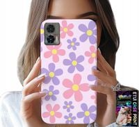 ETUI DO MOTOROLA EDGE 30 NEO - KOLOROWE STOKROTKI, STOKROTKA, KWIATKI