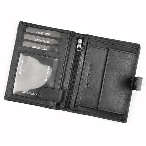 Portfel męski PELLUCCI CC 5601B Czarno Czerwony na Arena.pl