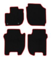 Dywaniki welurowe CARLUX-RED do Honda Jazz IV 2015- hatchback