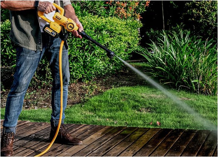 MYJKA CIŚNIENIOWA AKUMULATOROWA BEZPRZEWODOWA 4Ah 21V 400W ZESTAW XXL IMOUM zdjęcie 13