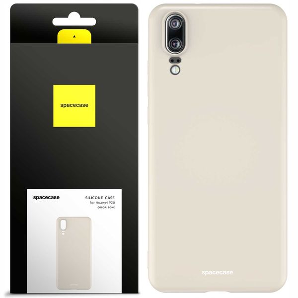 Spacecase Silicone Case Huawei P20 Bone zdjęcie 1