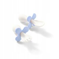 BABYONO SZTUĆCE ERGONOMICZNE Z KOŁNIERZEM PRZECIW ZADŁAWIENIOM W ETUI 2SZT.