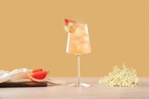 Baza do koktajli SodaStream Grejpfrut Kwiat Bzu 330ml + Butelka 1l+ książka na Arena.pl