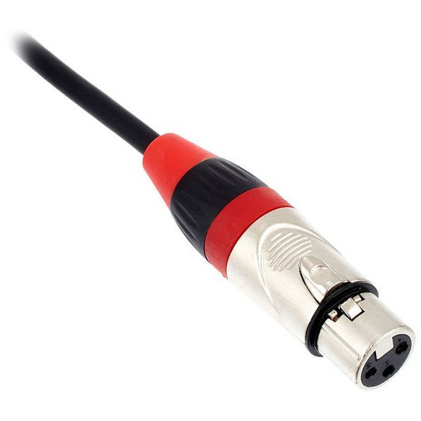 Kabel Mikrofonowy XLR pro snake TPM 10m Czerwony Ring zdjęcie 4