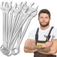 Klucz płasko-oczkowy 13 mm (10x) ZESTAW UNIWERSALNY