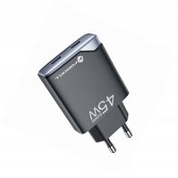 Szybka ładowarka GAN 45W 2 porty kostka do iPhone 15 Pro Max