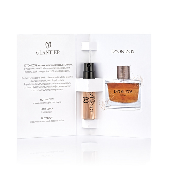 Próbka zapachu - Glantier Dyonizos - Perfumy - 2ml zdjęcie 2