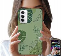 ETUI DO OPPO RENO12 PRO 5G - ZIELONE LIŚCIE ROŚLINNE WZORY PLECKI
