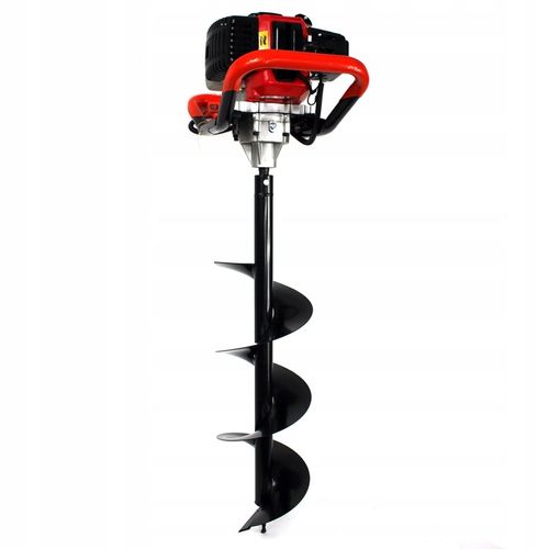 Wiertnica spalinowa ŚWIDER SPALINOWY + 3 wiertła 10/20/30cm przedłużka na Arena.pl