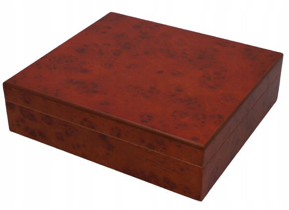 Brązowy Humidor Profesjonalny Pojemnik na Cygara zdjęcie 1